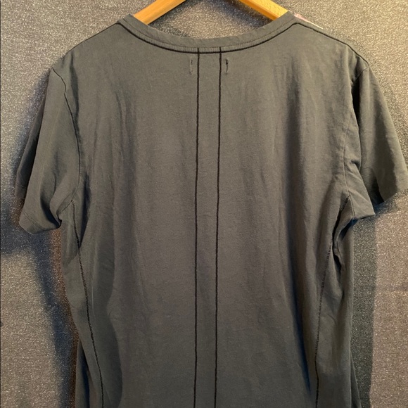 Religion Grey and Pink feather print tee - Picture 3 of 6